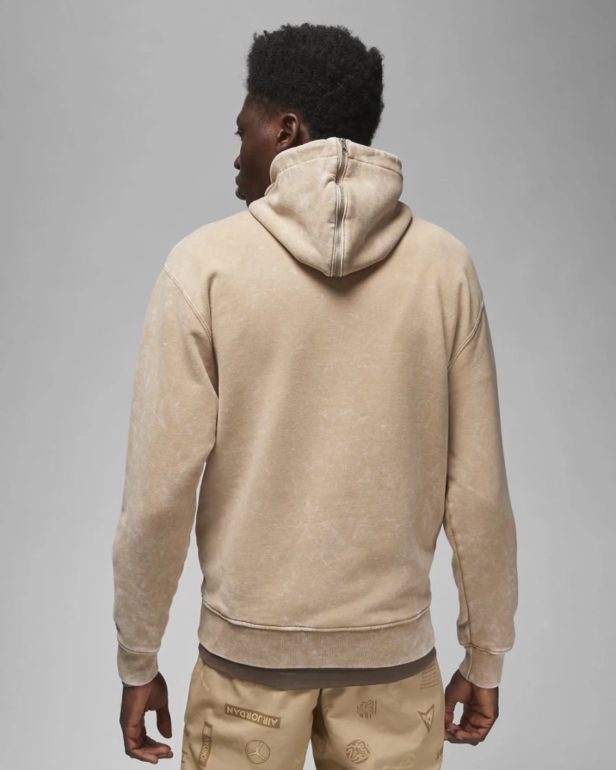 Nike Jordan Flight Heritage Men's Fleece Pullover Hoodie - Desert/Wheat Gold/Palomino