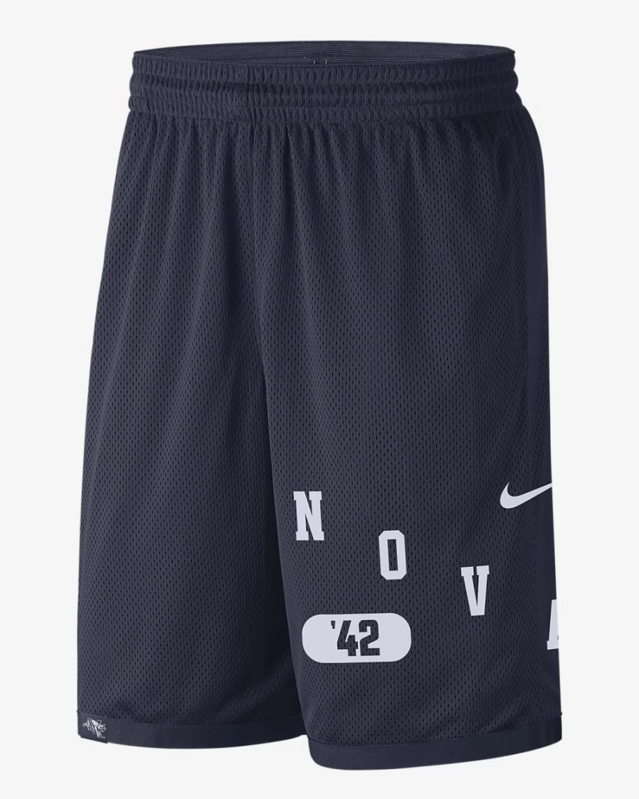 Nike Dri-FIT Villanova Men's Athletic Shorts in College Navy/White