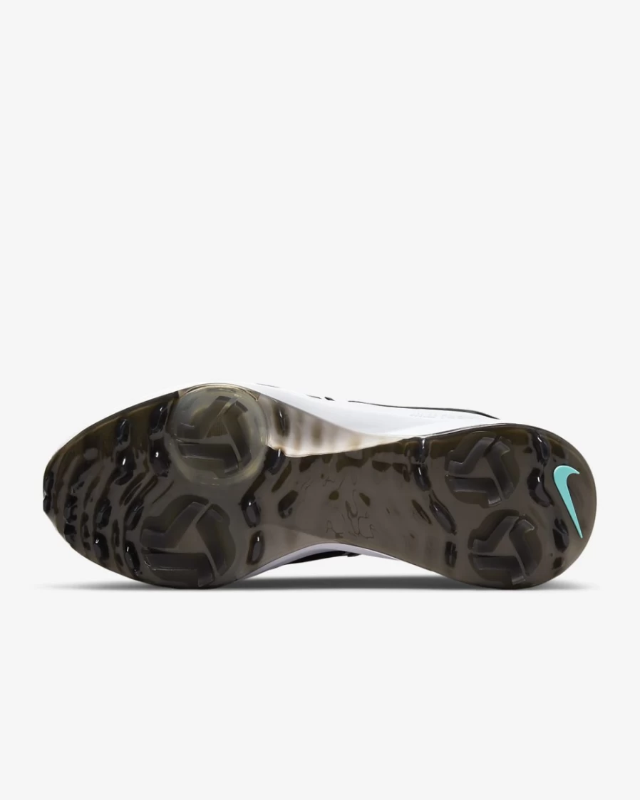 Nike Air Zoom Infinity Tour NEXT% Men's Golf Shoes Wide - Black/Iron Grey/Dynamic Turquoise/White