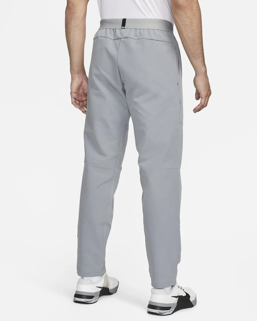 Nike Pro Flex Vent Max Men's Winterized Pants - Particle Grey/Black - Thermal Training Trousers for Men