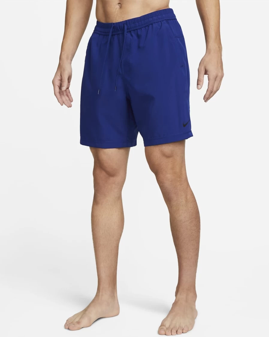 Nike Dri-FIT Men's 7" Unlined Versatile Shorts - Deep Royal Blue/Black