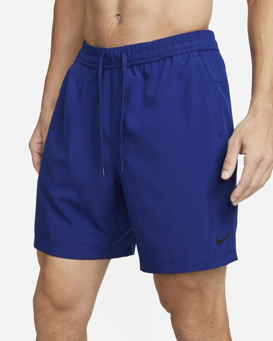 Nike Dri-FIT Men's 7" Unlined Versatile Shorts - Deep Royal Blue/Black