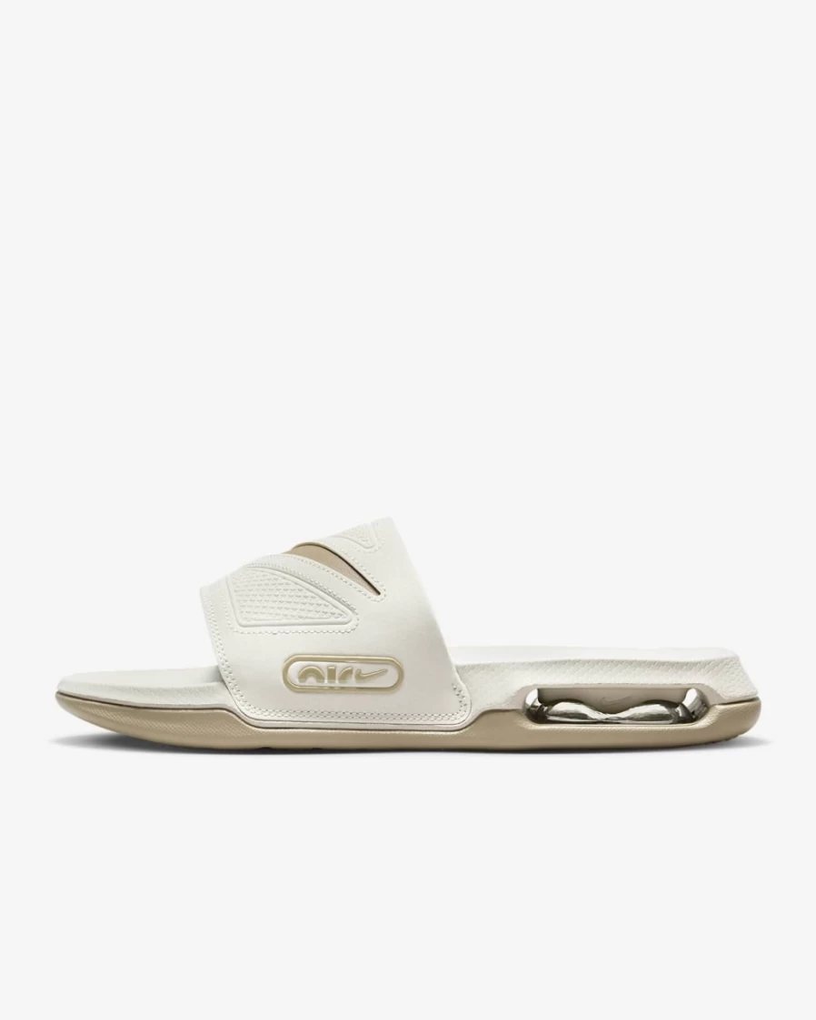 Nike Air Max Cirro Men's Slides Light Bone/Limestone Comfortable Casual Sandals