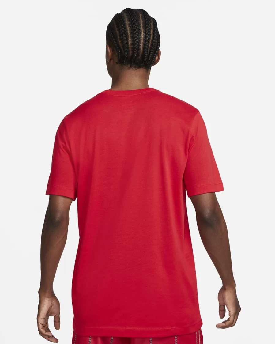 Nike Dri-FIT Men's Basketball T-Shirt - University Red, Moisture-Wicking Performance Top