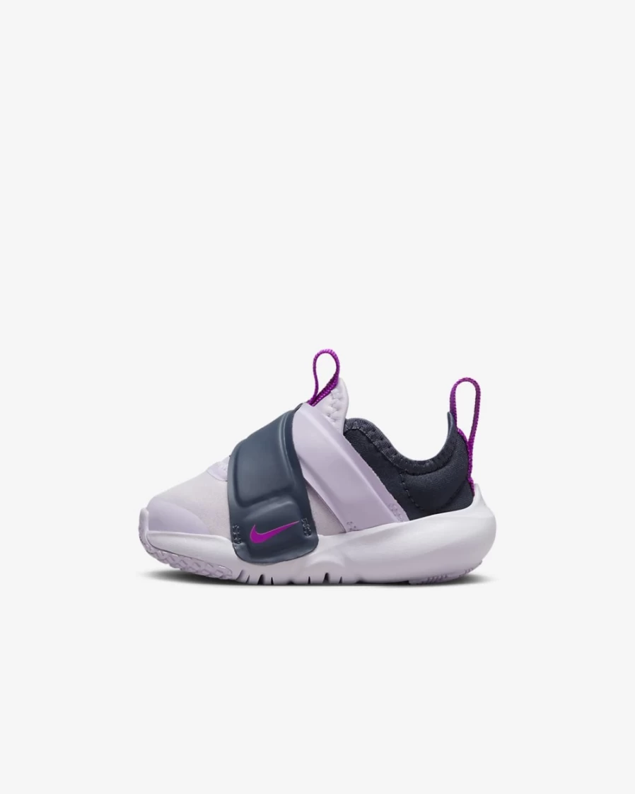 Nike Flex Advance Baby Toddler Shoes for Boys & Girls - Violet Frost/Thunder Blue/White/Vivid Purple