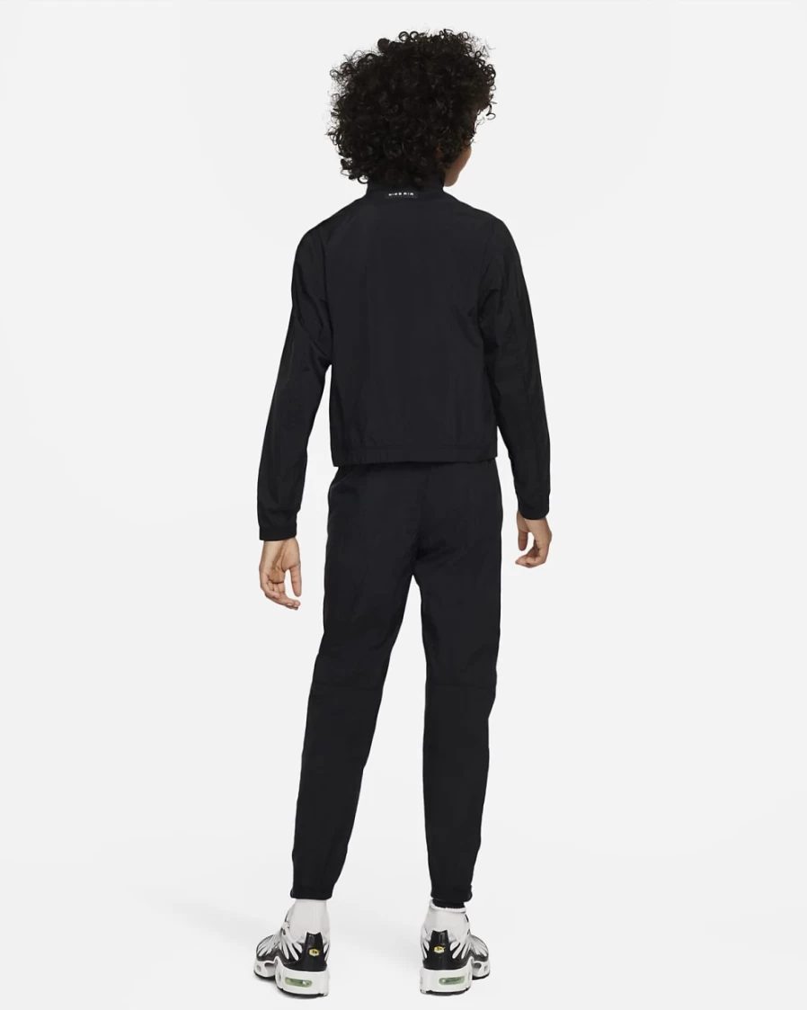 Nike Air Big Kids' Black Tracksuit for Boys and Girls | Sporty Comfort Outfit