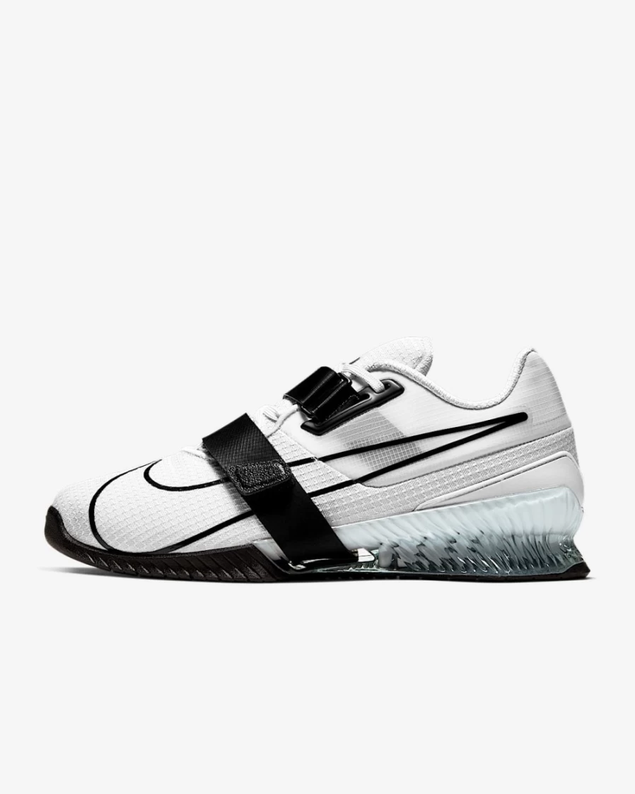 Nike Romaleos 4 Men's Training Shoes - White/White/Black