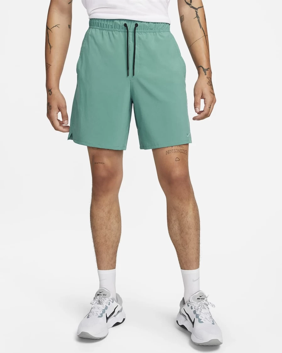 Nike Dri-FIT Unlimited Men's 7" Unlined Versatile Shorts in Mineral Teal/Black - Lightweight Quick-Dry Athletic Shorts for Running & Training