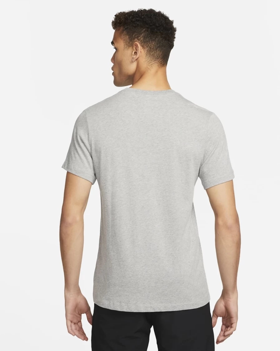 Nike Men's Dark Grey Heather Golf Performance T-Shirt – Moisture-Wicking & Breathable