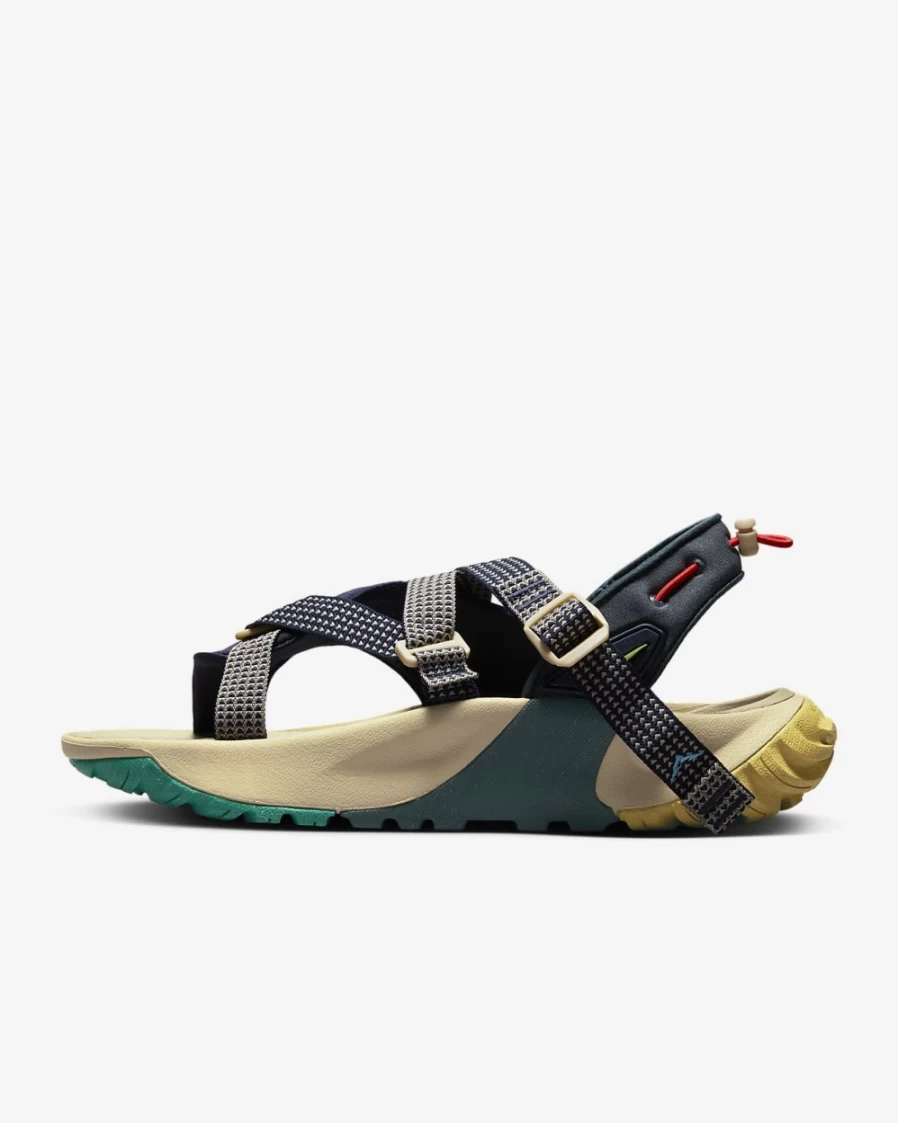Nike Oneonta Men's Sandals - Obsidian, Faded Spruce, Khaki & Volt Color Options