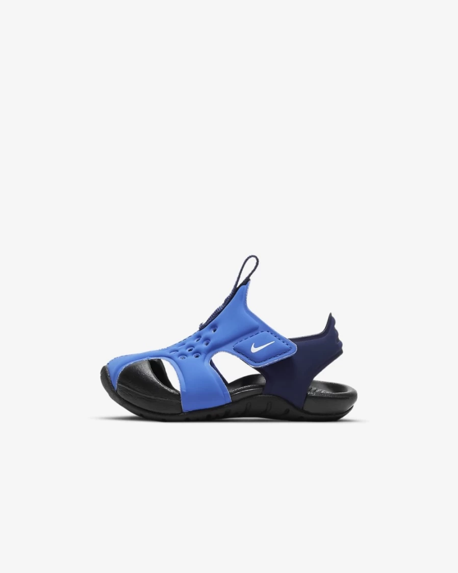 Nike Sunray Protect 2 Baby Toddler Sandals for Boys & Girls - Signal Blue/Blue Void/Black/White