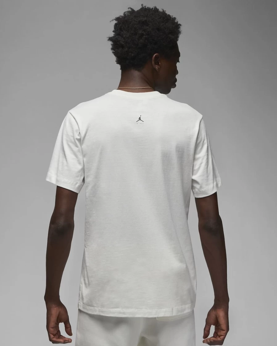Nike Jordan Flight MVP Men's T-Shirt - Sail/Taxi/Black Basketball Tee