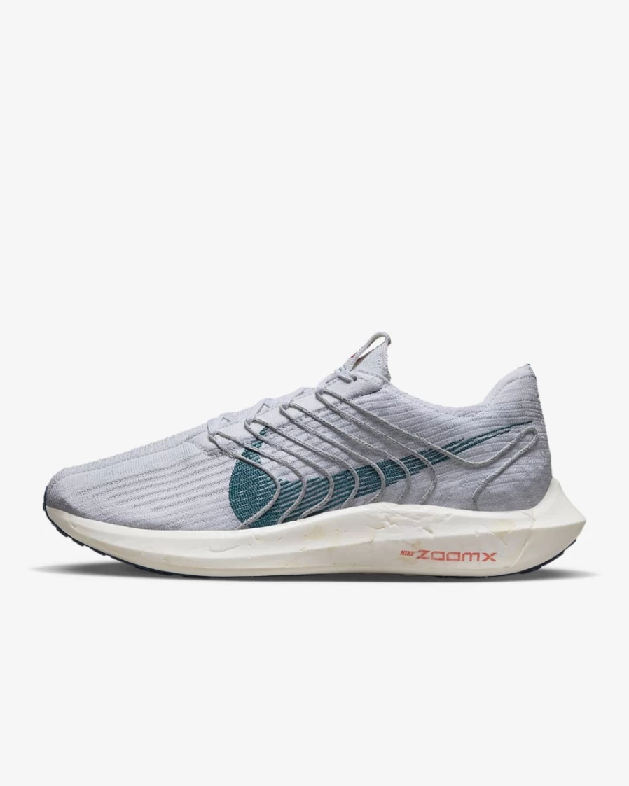 Nike Pegasus Turbo Next Nature Men's Road Running Shoes - Pure Platinum/White/Valerian Blue/Bright Spruce