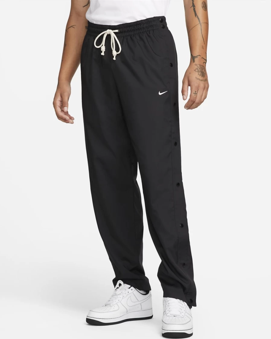 Nike DNA Men's Black Summit White Tearaway Basketball Pants