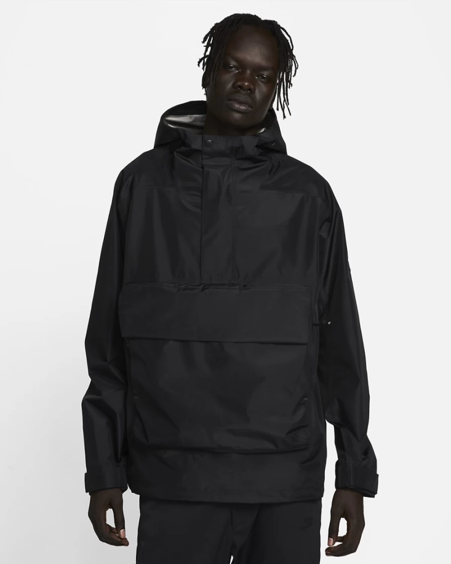 Nike Storm-FIT ADV GORE-TEX Men's Waterproof Anorak Jacket in Black
