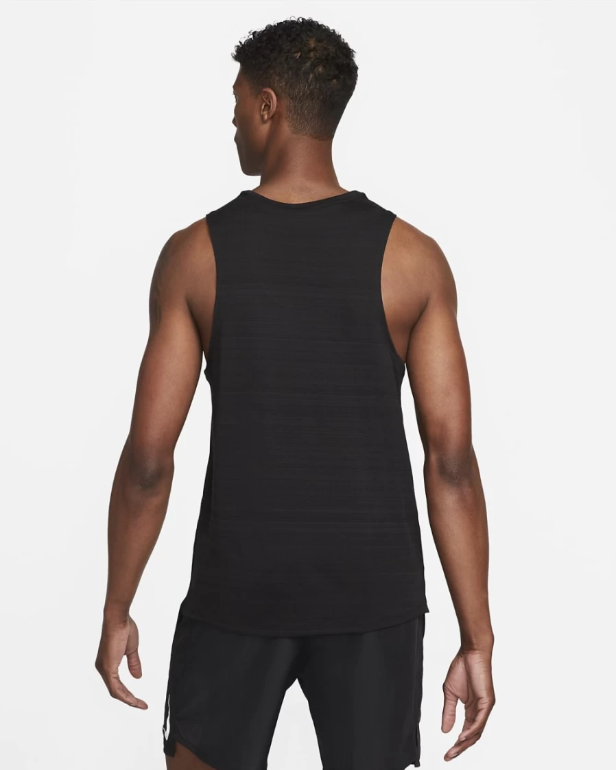 Nike Dri-FIT Miler Men's Running Tank Top - Black