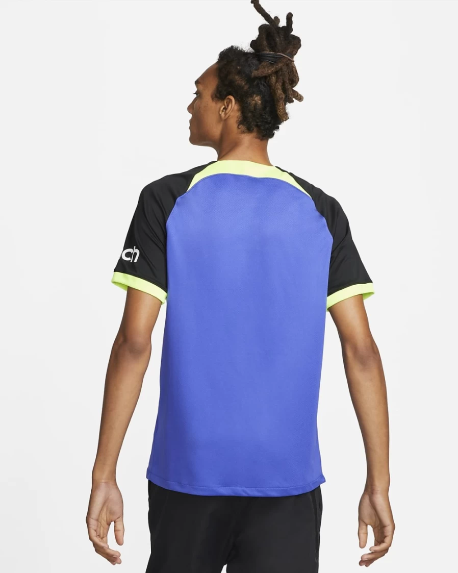 Nike Tottenham Hotspur 2022/23 Away Men's Soccer Jersey - Lapis, Black, White - Dri-FIT Stadium Football Shirt