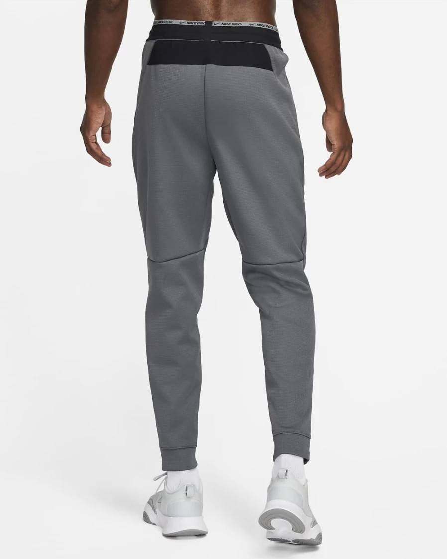 Nike Pro Therma-FIT Men's Training Pants - Iron Grey/Black, Moisture-Wicking & Thermal Performance