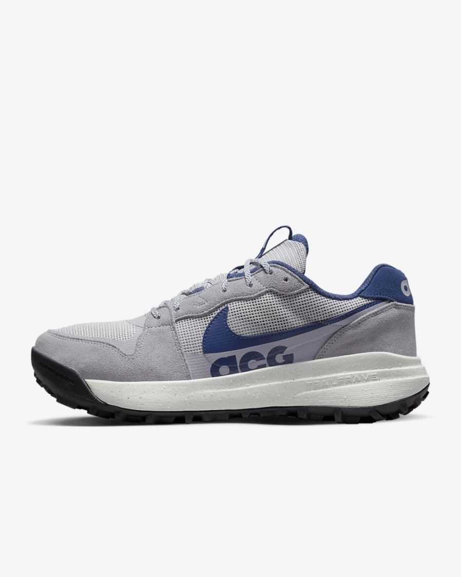 Nike ACG Lowcate Men's Trail Shoes - Wolf Grey, Grey Fog, Summit White, Navy