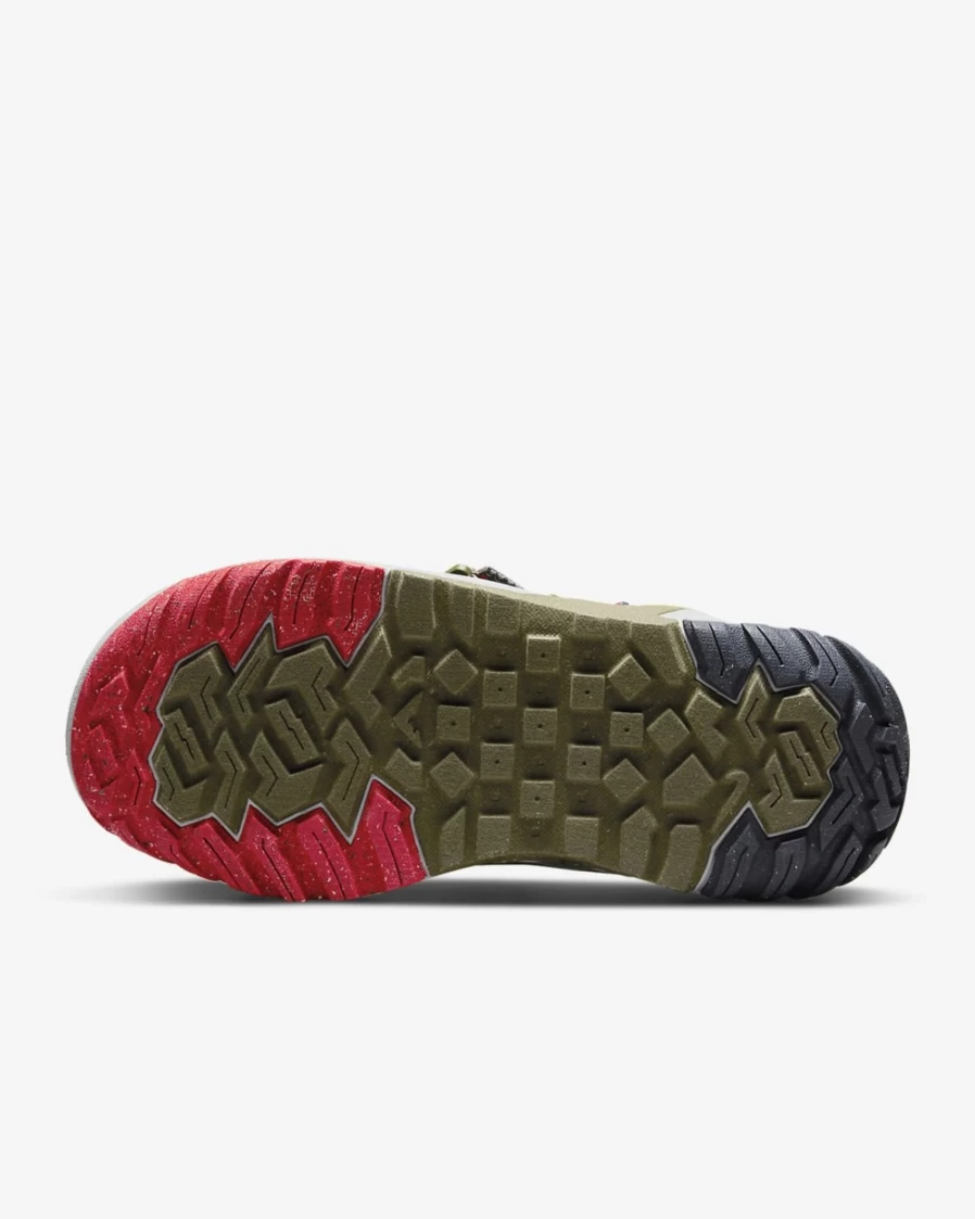 Nike Oneonta Men's Sandals - Rough Green/Obsidian/Wolf Grey/Citron Tint Sporty Comfort