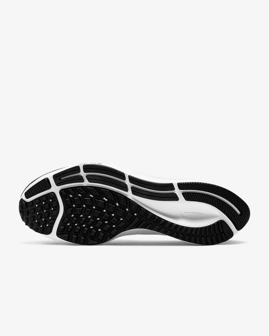 Nike Pegasus 37 Men's Road Running Shoes - Black/White | Lightweight & Cushioned for Training