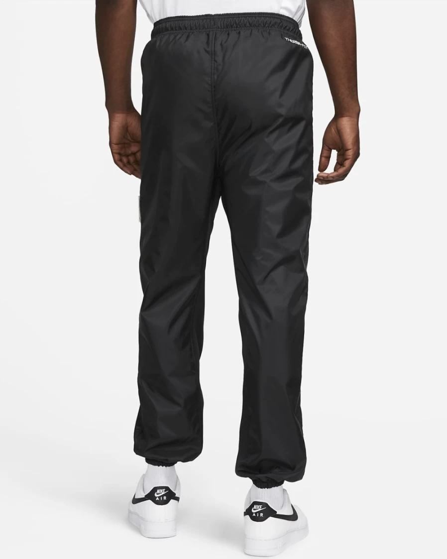 Nike Therma-FIT Men's Winter Basketball Pants - Black/Pale Ivory, Standard Issue Thermal Training Joggers