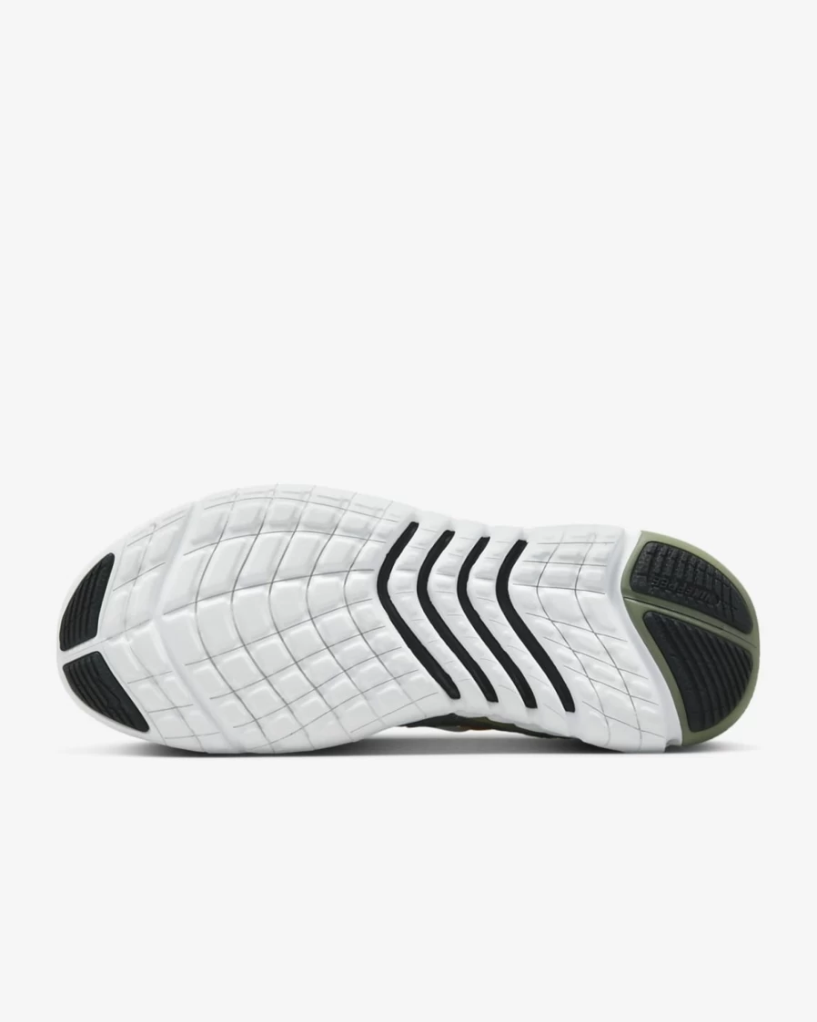 Nike Free Run 5.0 Next Nature Men's Road Running Shoes - Sequoia/Oil Green/Medium Olive/University Gold Colorway