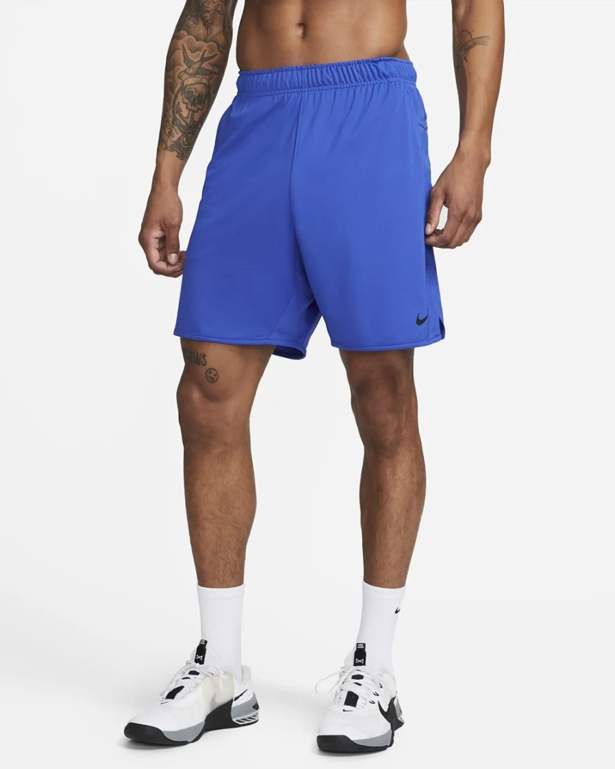 Nike Dri-FIT Totality Men's 7" Unlined Knit Shorts in Game Royal/Black - Breathable Athletic Shorts for Running & Training