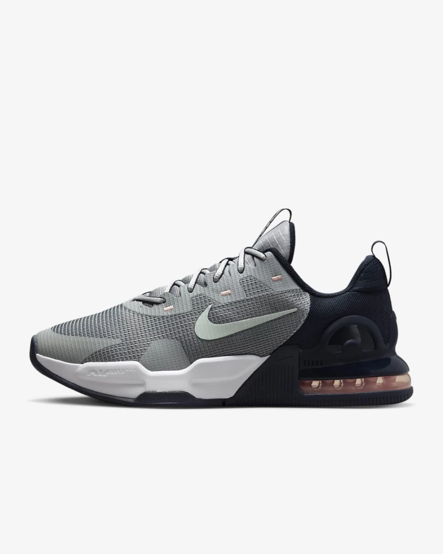 Nike Air Max Alpha Trainer 5 Men's Light Smoke Grey Obsidian White Barely Green Training Shoes