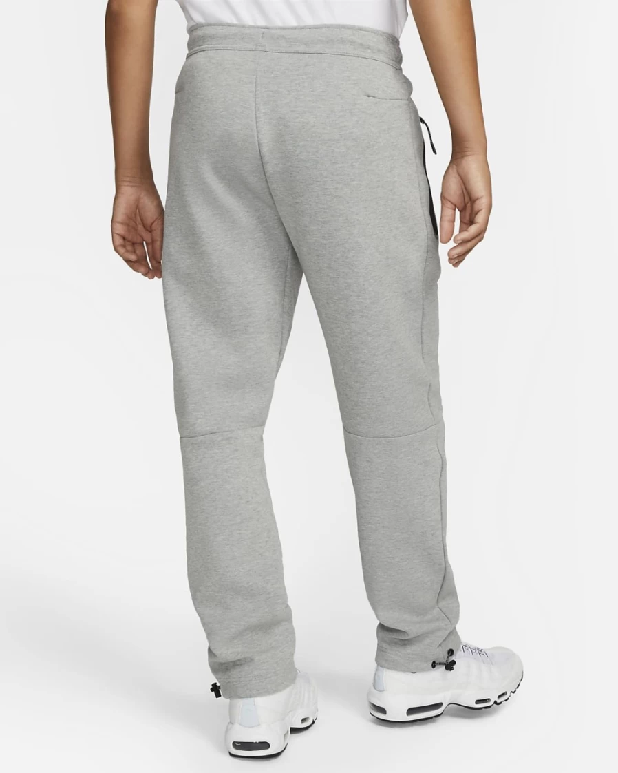 Nike Men's Tech Fleece Jogger Pants - Dark Grey Heather/Black, Comfortable Sportswear for Training & Casual Wear