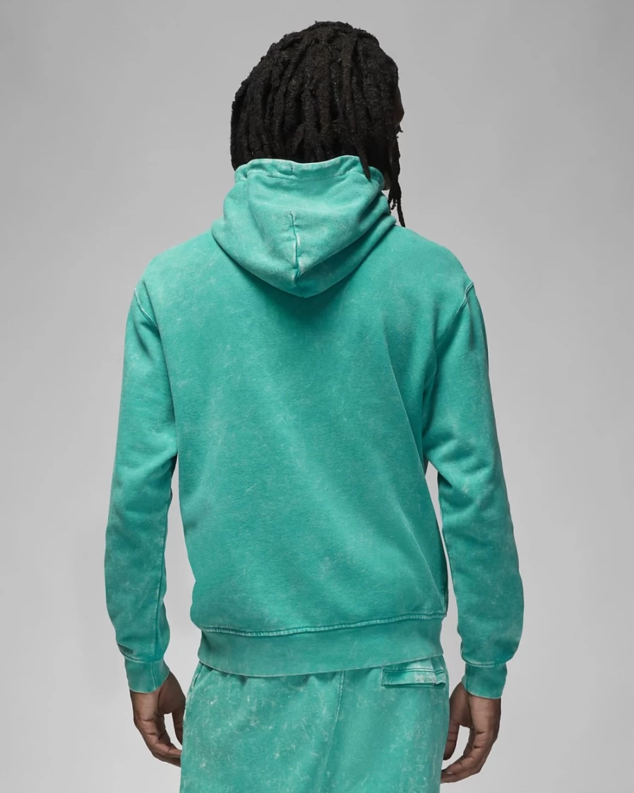 Nike Jordan Flight Fleece Men's Pullover Hoodie - New Emerald Green