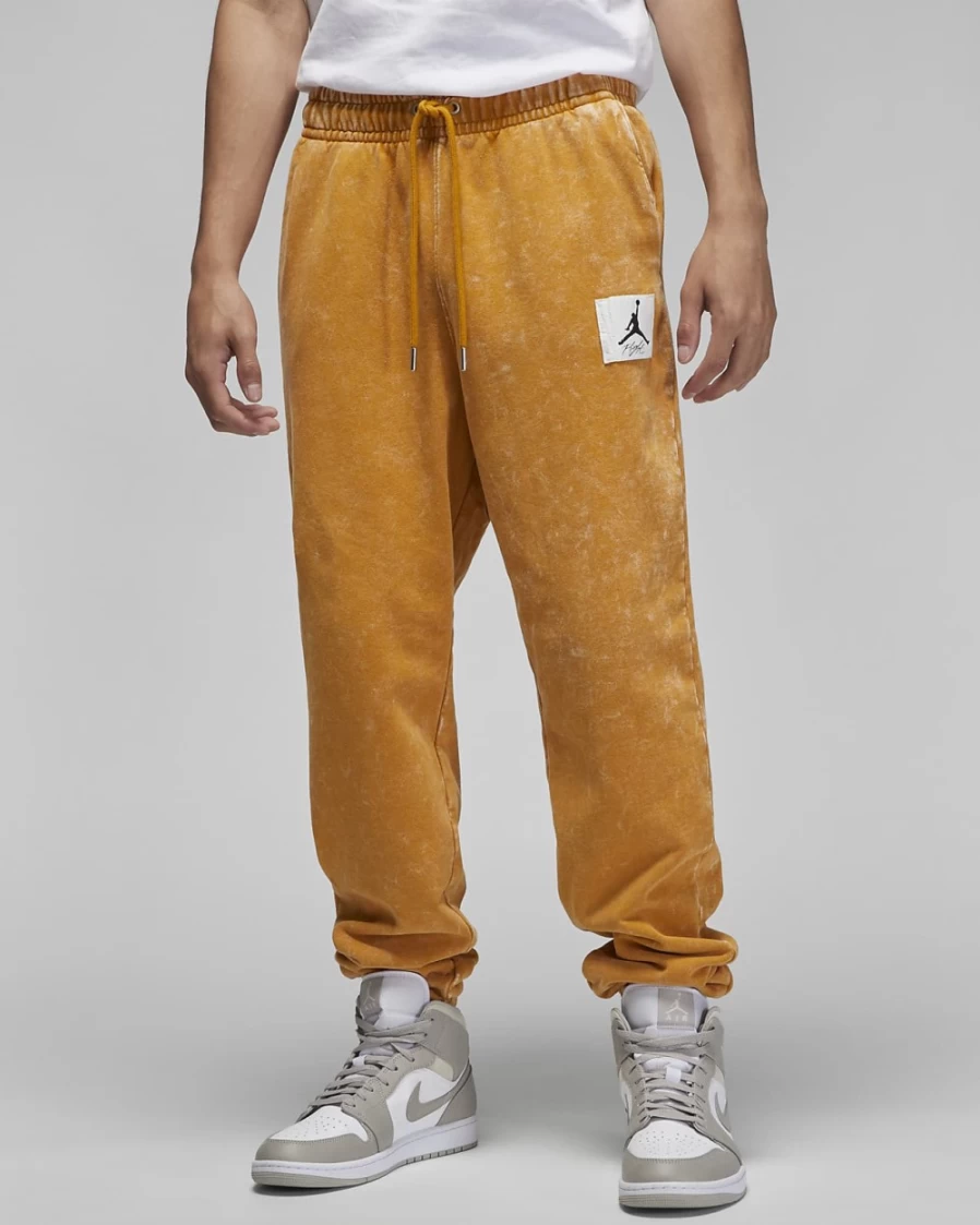 Nike Jordan Flight Fleece Men's Washed Pants - Chutney Color for Men