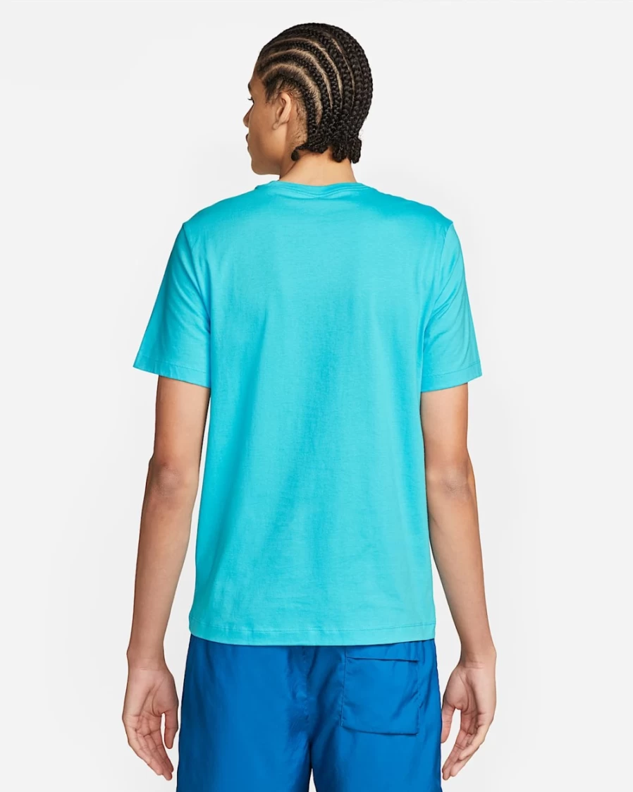 Nike Club Men's T-Shirt - Baltic Blue Sportswear Top