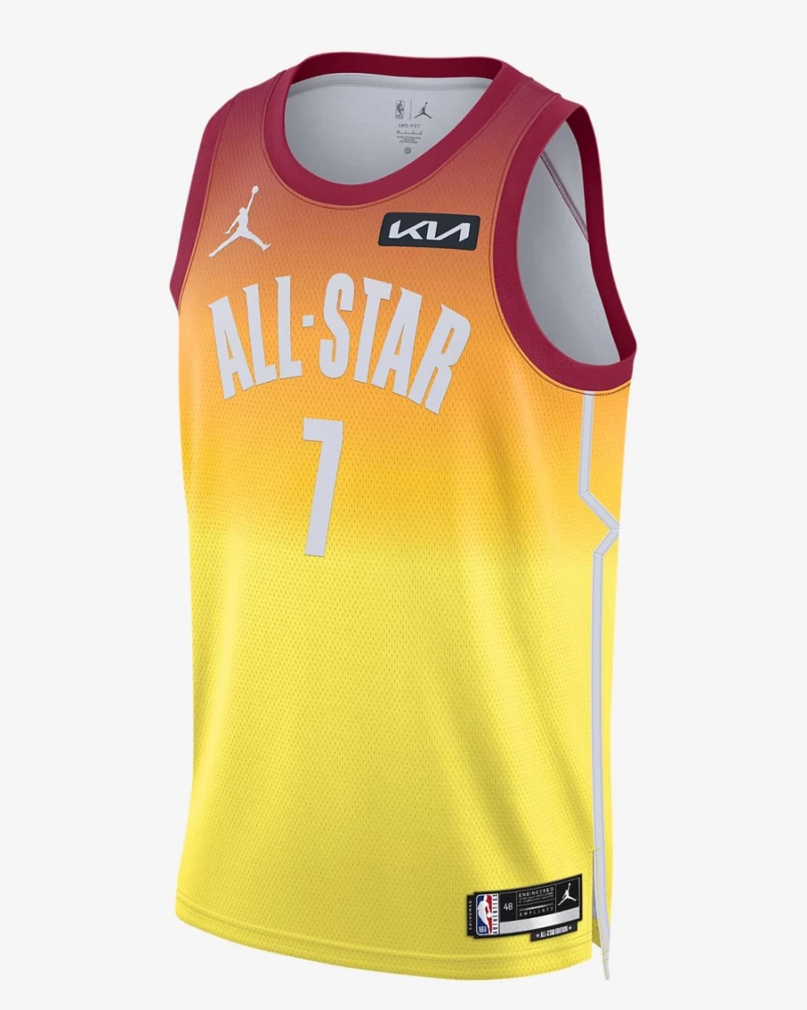 Nike Men's Kevin Durant 2023 NBA All-Star Swingman Jersey - Carmine Dri-FIT Basketball Jersey