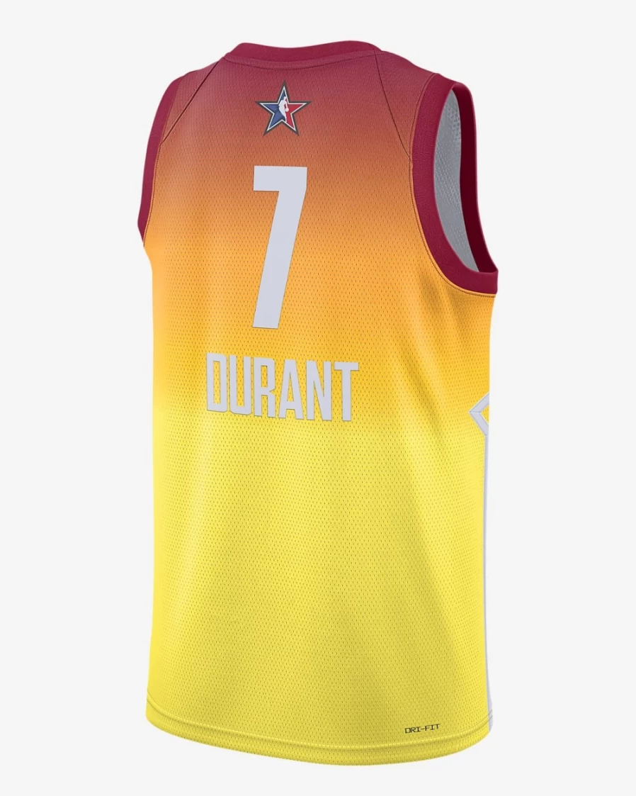 Nike Men's Kevin Durant 2023 NBA All-Star Swingman Jersey - Carmine Dri-FIT Basketball Jersey