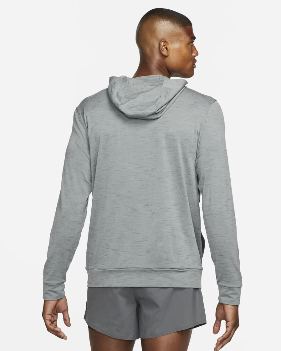 Nike Dri-FIT Men's Lightweight Yoga Hoodie - Smoke Grey, Iron Grey, Heather, Black