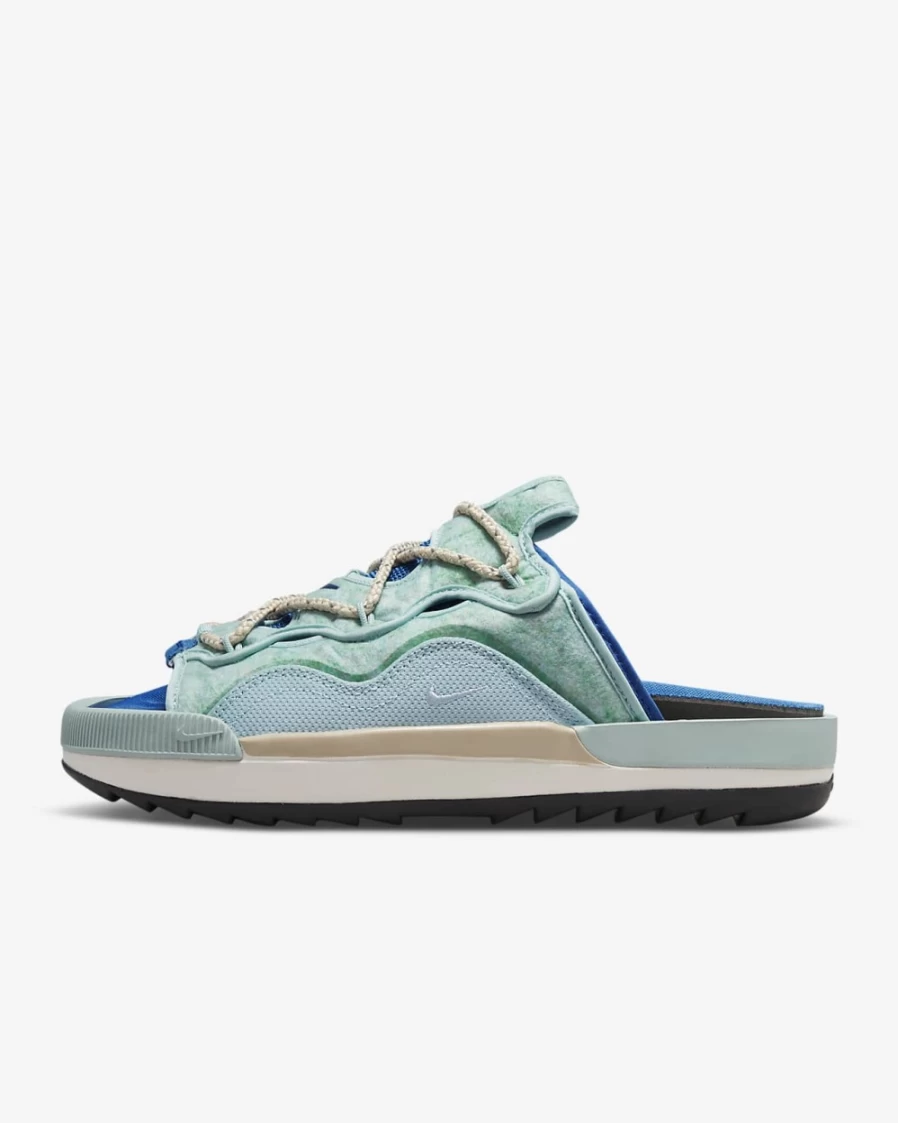 Nike Offline 2.0 Men's Slides - Ocean Cube/Dark Marina Blue/Sanddrift Color Mules for Men