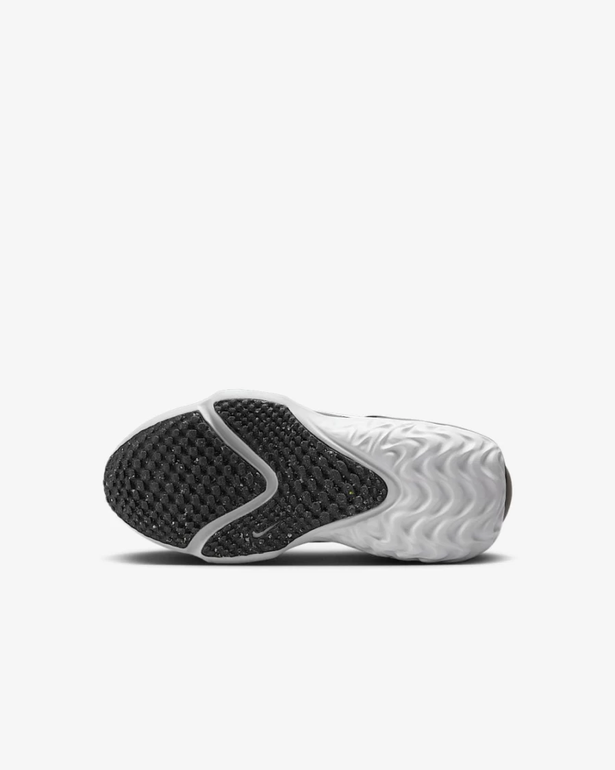 Nike Run Flow Easy On/Off Kids' Shoes for Boys & Girls - Black/Iron Grey/Smoke Grey/White