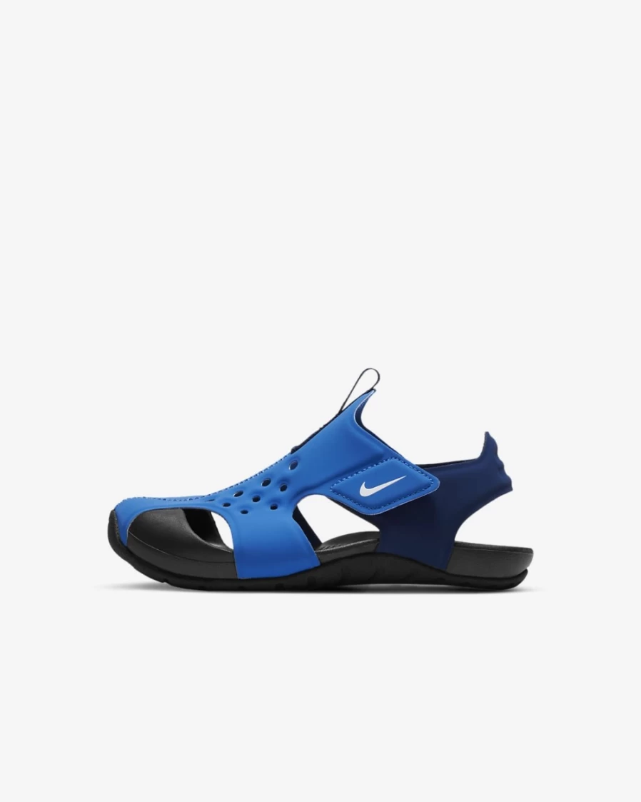 Nike Sunray Protect 2 Little Kids' Sandals for Boys & Girls - Signal Blue/Blue Void/Black/White