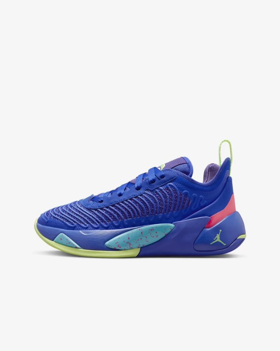 Nike Luka 1 Big Kids' Basketball Shoes for Boys & Girls - Racer Blue, Racer Pink, Gamma Blue, Ghost Green