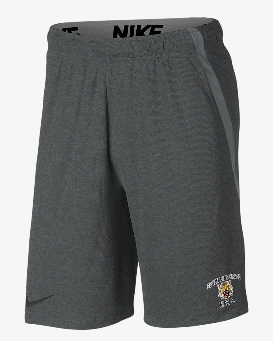 Nike Men's Grambling State College Shorts in Dark Grey Heather