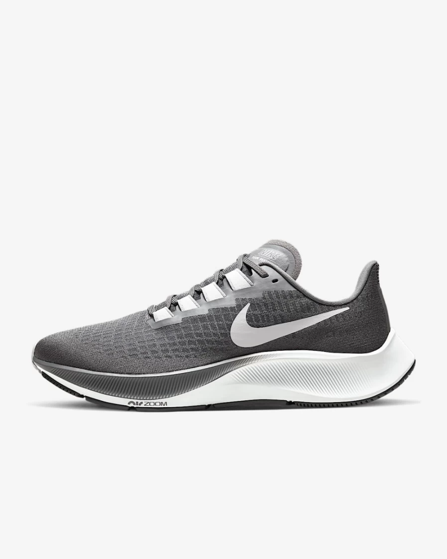 Nike Pegasus 37 Men's Road Running Shoes - Iron Grey/Particle Grey/Photon Dust/Light Smoke Grey