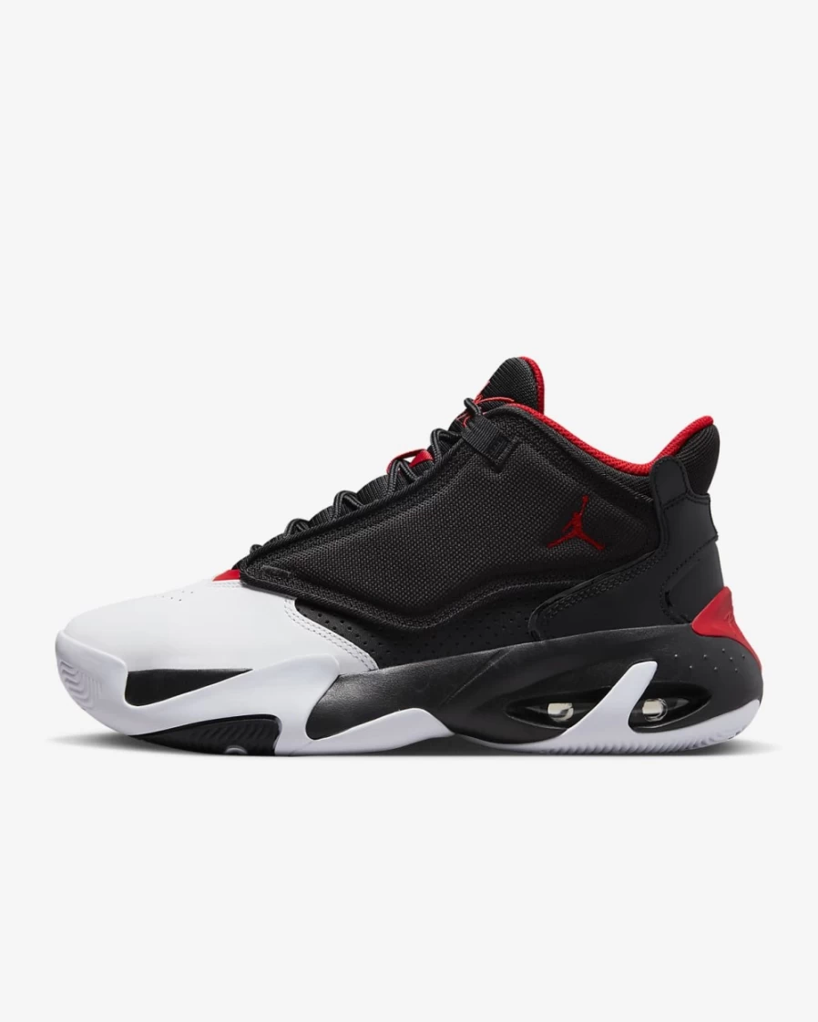 Nike Jordan Max Aura 4 Men's Basketball Shoes - Black/White/Gym Red