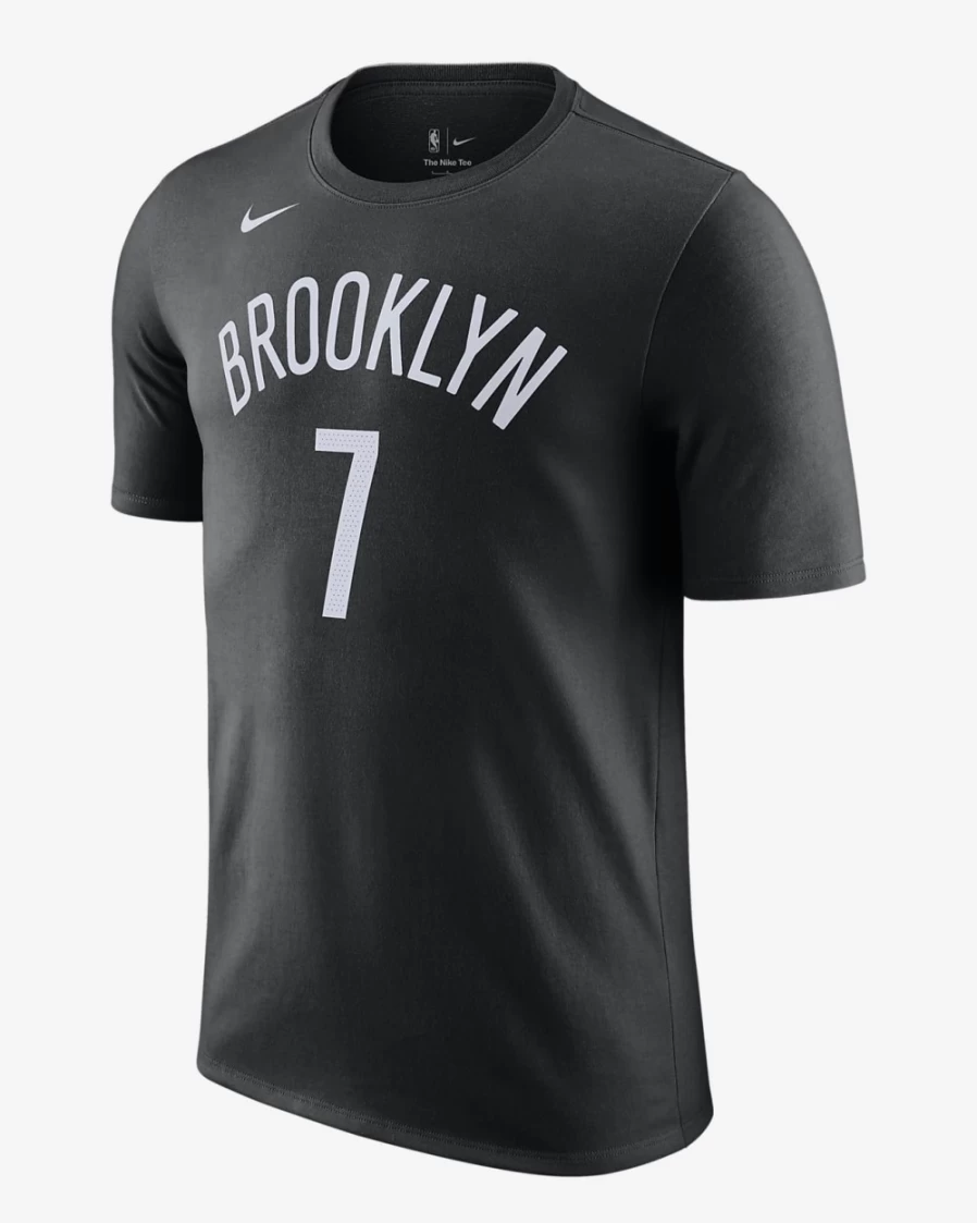 Nike NBA Brooklyn Nets Black T-Shirt for Men
