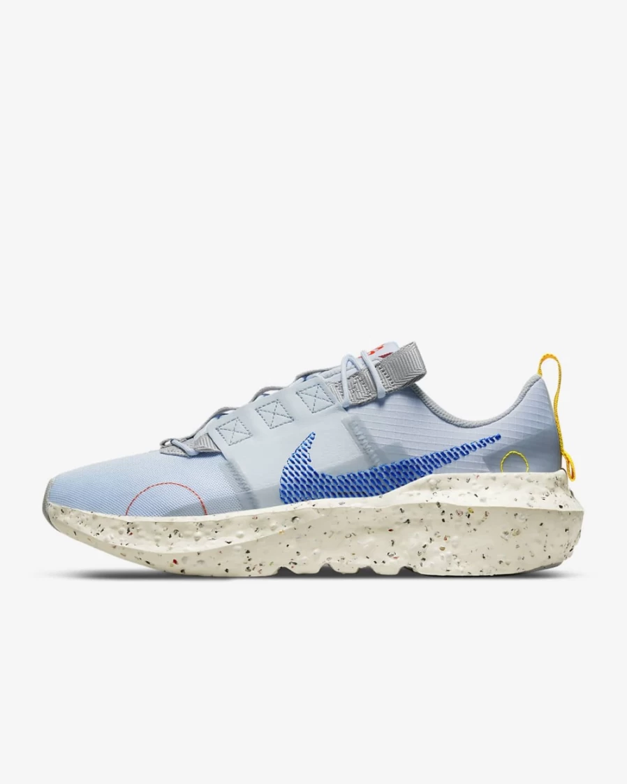 Nike Crater Impact SE Men's Shoes - Football Grey/Wolf Grey/Rush Orange/Game Royal Running Sneakers for Men