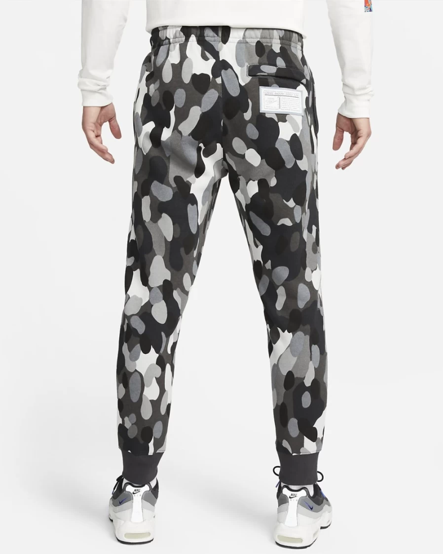 Nike Men's Anthracite Club Fleece Joggers - Sportswear Comfort Pants