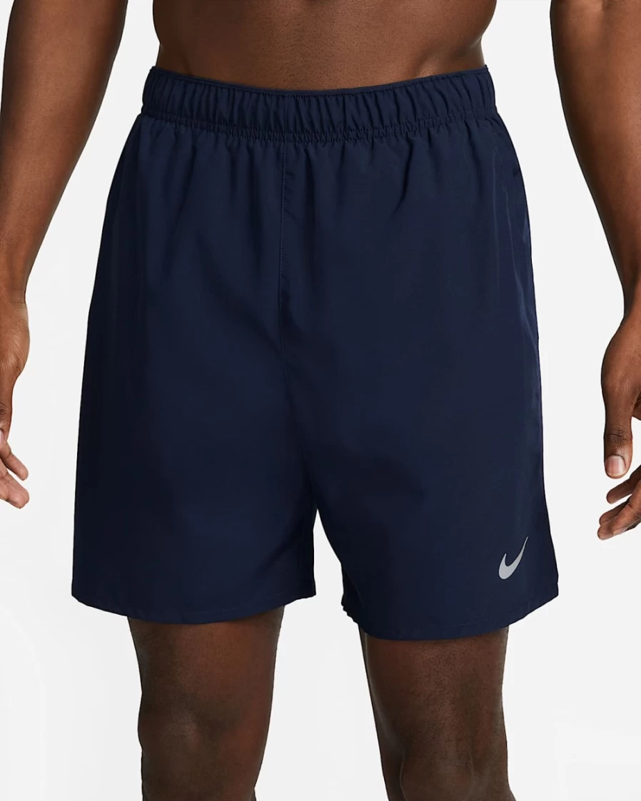 Nike Dri-FIT Challenger Men's 7" Running Shorts with Liner - Obsidian/Black