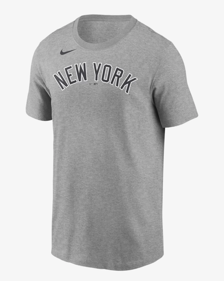 Nike MLB New York Yankees Gerrit Cole Grey Men's T-Shirt