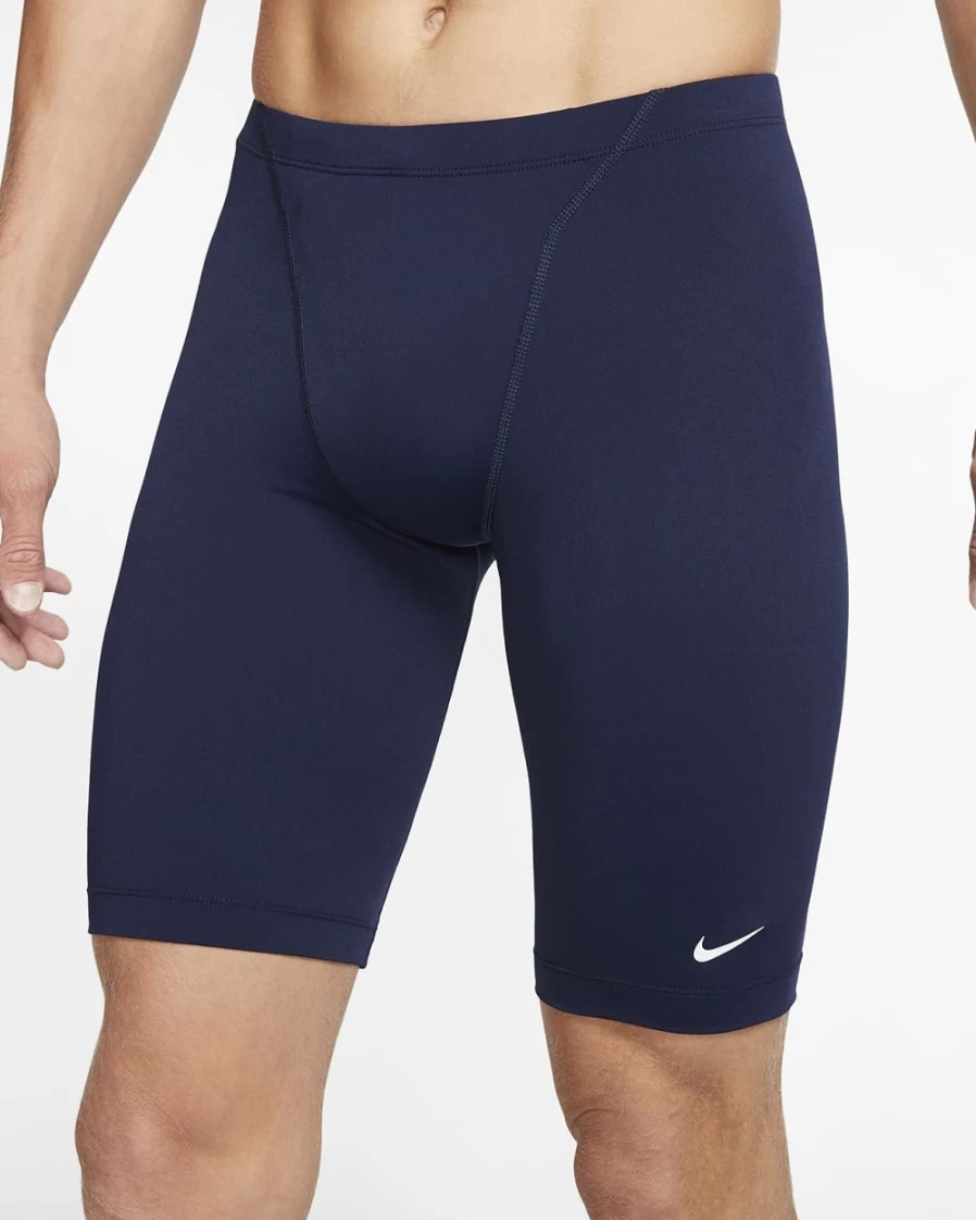 Nike Men's Square Leg Swim Jammer - Midnight Navy Competitive Swim Shorts