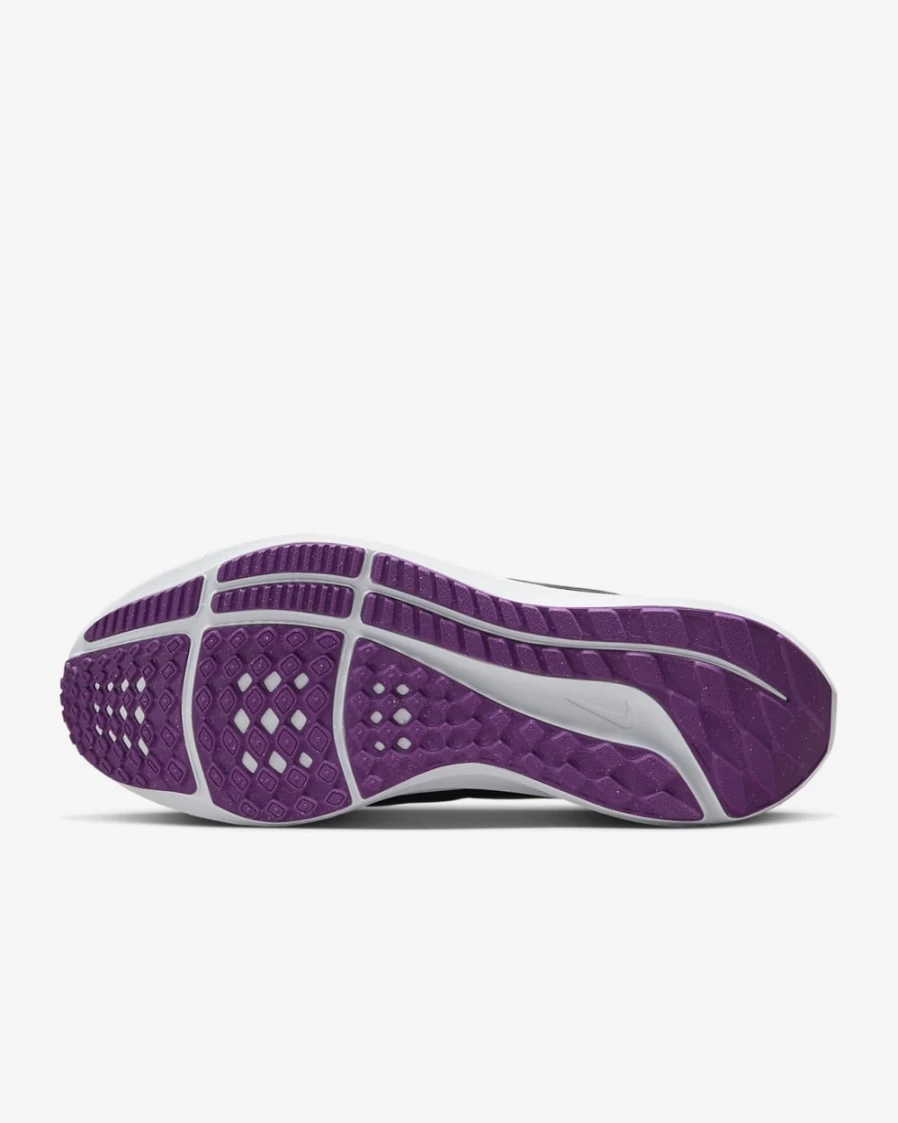 Nike Pegasus 39 Men's Road Running Shoes - Anthracite/Black/Lilac/Metallic Pewter